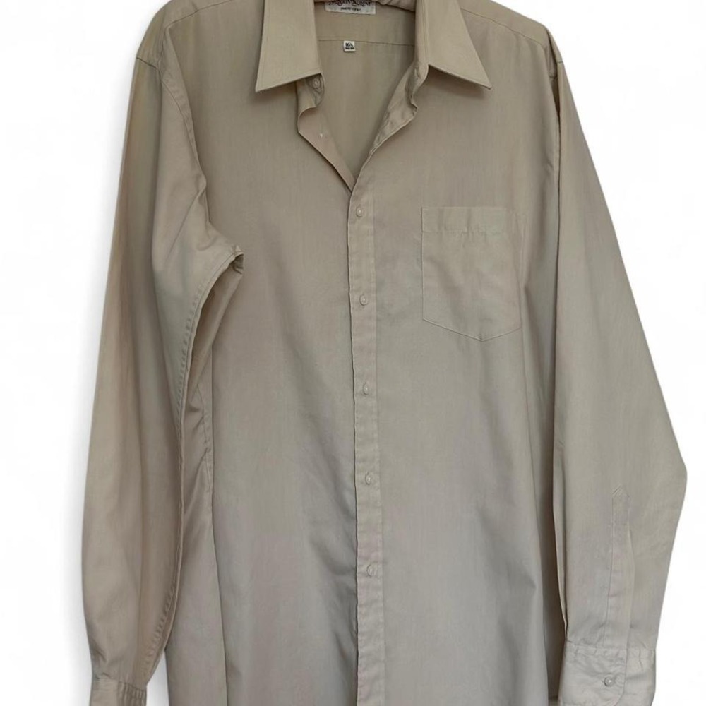 Vintage Biege Yves Saint Laurent blouse